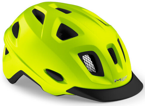 Kask rowerowy miejski Mobilite żółty matowy Met