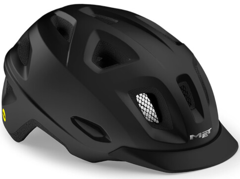 Kask rowerowy miejski XL Mobilite MIPS czarny matowy Met