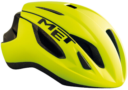 Kask szosowy Strale żółty Met