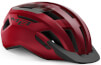 Kask rowerowy miejski Allroad czerwony Met