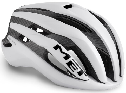 Kask szosowy Trenta 3K Carbon biały Met