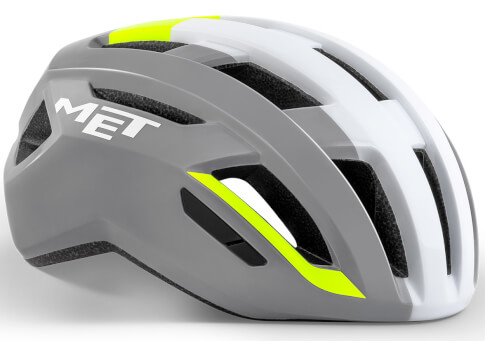 Kask szosowy Vinci MIPS szaro-żółty Met