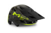 Kask full face Parachute MCR MIPS czarno-zielony Met