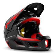 Kask full face Parachute MCR MIPS czarno-czerwony Met