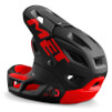 Kask full face Parachute MCR MIPS czarno-czerwony Met