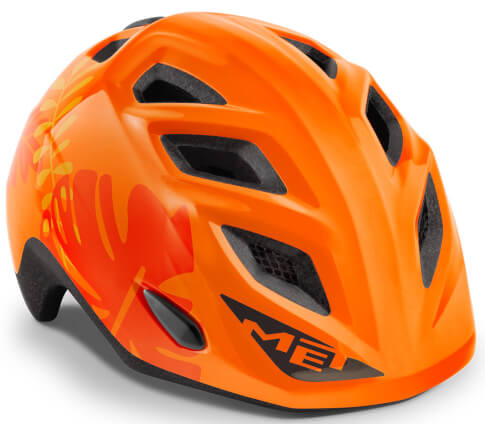 Kask rowerowy dziecięcy Elfo II Jungle pomarańczowy Met