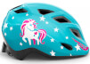 Kask rowerowy dziecięcy Elfo II Unicorn niebieski Met