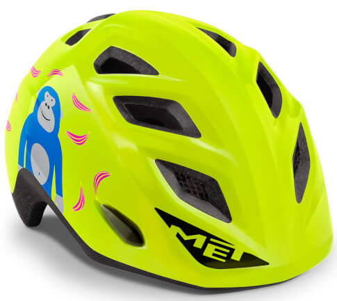 Kask rowerowy dziecięcy Elfo II Monkey zielony Met