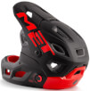 Kask full face Parachute MCR MIPS czarno-czerwony Met