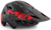 Kask full face Parachute MCR MIPS czarno-czerwony Met