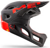 Kask full face Parachute MCR MIPS czarno-czerwony Met