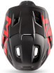 Kask full face Parachute MCR MIPS czarno-czerwony Met