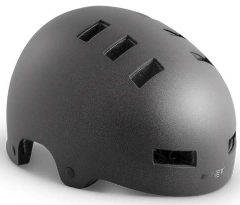 Kask rowerowy miejski Zone antracytowy Met