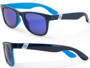 Okulary przeciwsłoneczne Respect granatowo-niebieskie Accent