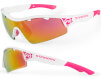 Okulary sportowe Stingray biało-różowe Accent