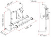 Bagażnik rowerowy Carry-Bike Caravan Universal Fiamma