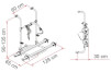 Bagażnik rowerowy Carry-Bike PRO Hymer/Dethleffs Fiamma