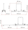 Bagażnik rowerowy Carry-Bike Garage Standard Fiamma