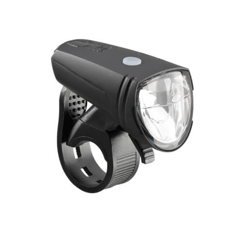 Przednia lampka rowerowa Greenline 15 lux USB AXA