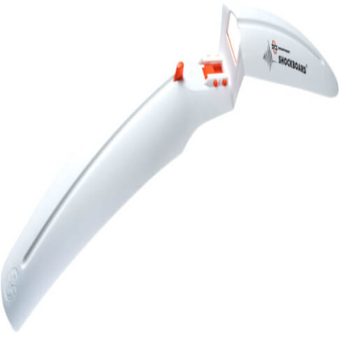 Błotnik rowerowy Shockboard biały przód SKS-Germany
