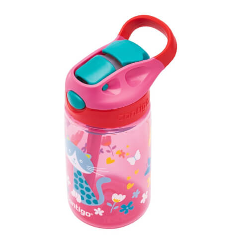 Bidon dla dzieci Gizmo Flip 420 ml Cherry With Cat Contigo