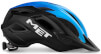 Kask rowerowy Crossover czarno-niebieski Met