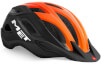Kask rowerowy XL Crossover czarno-pomarańczowy Met