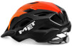 Kask rowerowy XL Crossover czarno-pomarańczowy Met