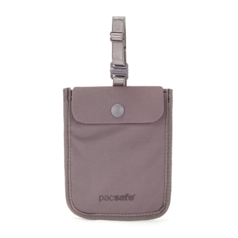 Damski sekretny portfel Coversafe S25 Mauve Shadow Pacsafe
