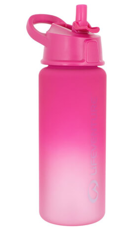 Turystyczna butelka Flip-Top Water Bottle 750ml Pink Lifeventure