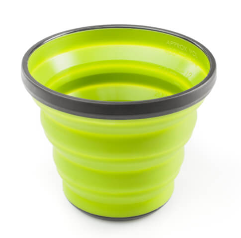 Silikonowy kubek turystyczny Escape Cup 503 ml zielony GSI Outdoors