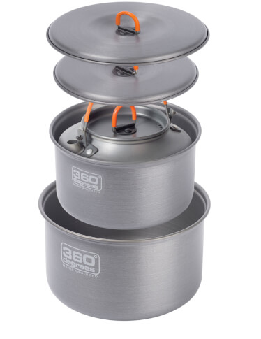 Zestaw do gotowania Furno Large Pot Set with Kettle 360 Degrees
