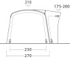 Namiot dmuchany do samochodu Wolfburg 380 Air Outwell