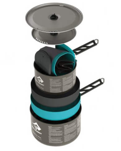 Zestaw garnków turystycznych Alpha Cookset 4.2 Sea To Summit