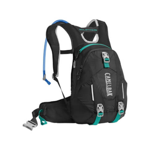 Damski plecak rowerowy z systemem nawadniania Solstice LR 10 100 oz z bukłakiem czarny Camelbak