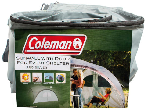 Ściana boczna z drzwiami do altany namiotowej Event Shelter Pro XL Sunwall with Door Coleman