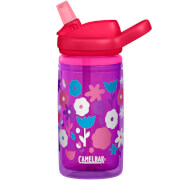 Butelka dziecięca Eddy Kids Insulated 400ml z izolacją fioletowa w kwiaty Camelbak