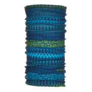 Uniwersalna bandana 1551 Regular niebiesko-zielona we wzory Viking