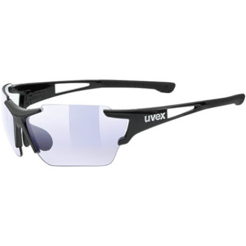 Nowoczesne okulary sportowe Sportstyle 803 V race z technologią Variomatic Black Uvex
