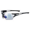 Nowoczesne okulary sportowe Sportstyle 803 V small race z technologią Variomatic Black Uvex