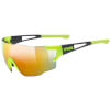 Nowoczesne okulary sportowe Sportstyle 804 Yellow black Uvex