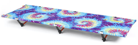 Łóżko polowe Cot One Convertible Regular Tie Dye Helinox