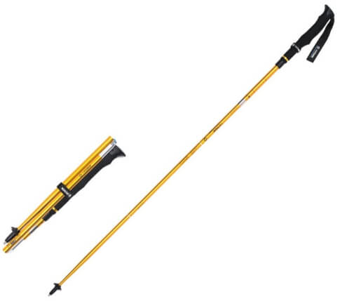 Teleskopowe kije trekkingowe Passport TL120 Adjustable Helinox Golden Yellow