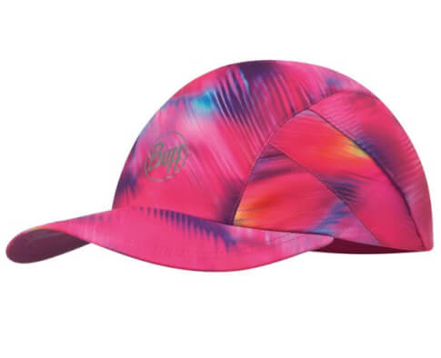 Czapka do biegania damska Buff Pro Run Cap R-Shining Pink