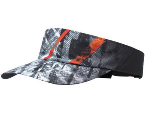 Daszek do biegania Buff Visor R-City Jungle Grey