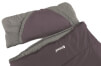 Śpiwór turystyczny Contour (190 cm) Dark Purple Outwell zamek lewy