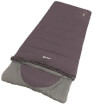 Śpiwór turystyczny Contour (190 cm) Dark Purple Outwell zamek lewy