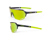 Okulary rowerowe Hero zielono-czarne Accent