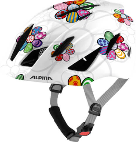 Kask rowerowy Pico Pearlwhite Flower Gloss Alpina