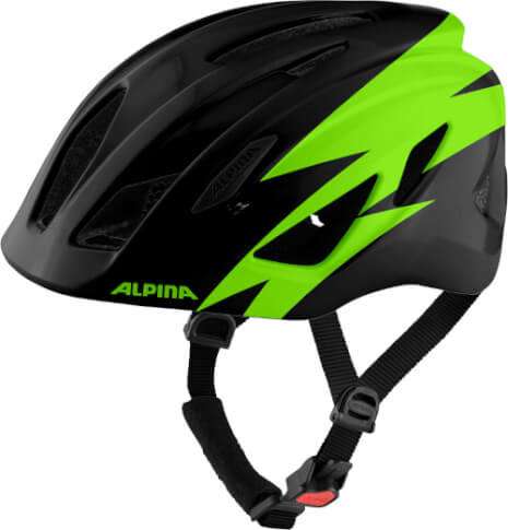 Kask rowerowy Pico Black-Green Gloss  Alpina 